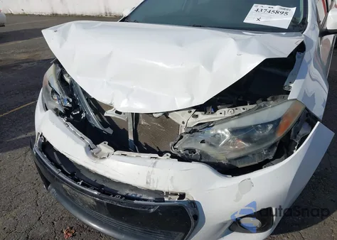 2016 Toyota Corolla S Plus from USA, damaged, VIN 2T1BURHE8GC592846